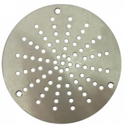 REJILLA REDONDA DE ACERO INOXIDABLE ANTICUCARACHA PARA COLADERA DE 4" COFLEX
