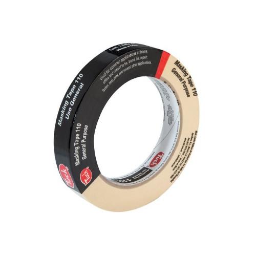 CINTA MASKING 18 mm X 50 m  USO GENERAL EMPAQUE NEGRO  110 TUCK