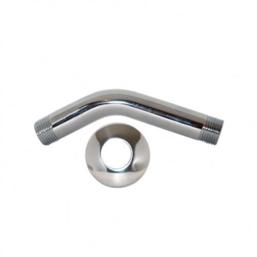 BRAZO PARA REGADERA CON CHAPETON CROMADO COFLEX