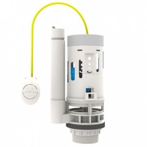 VALVULA DE DESCARGA DUAL DE 2 pzas. CON DESCARGA REGULABLE DE 2" PARA WC COFLEX