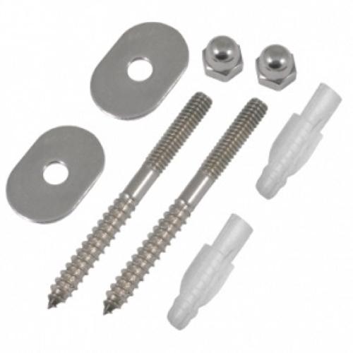 JUEGO DE PIJA SANITARIA DE ACERO INOXIDABLE 1/4" X 3" COFLEX