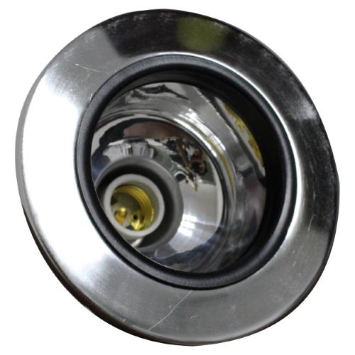 PLAFON CROMADO DE 12 cm PARA FOCO