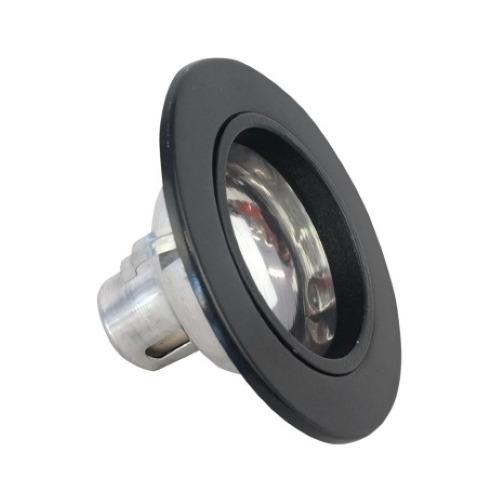 PLAFON NEGRO PARA FOCO 12 CM