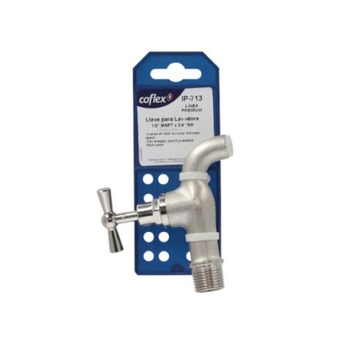 LLAVE PARA LAVANDERIA 1/2 COFLEX