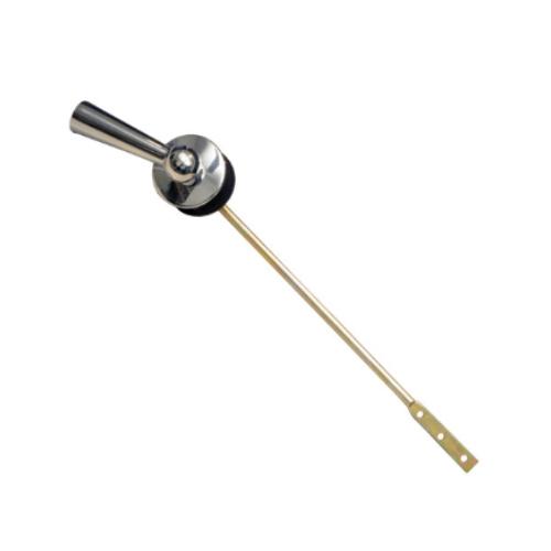 PALANCA FRONTAL METALICA CON MANERAL DE ACERO INOXIDABLE PARA WC COFLEX
