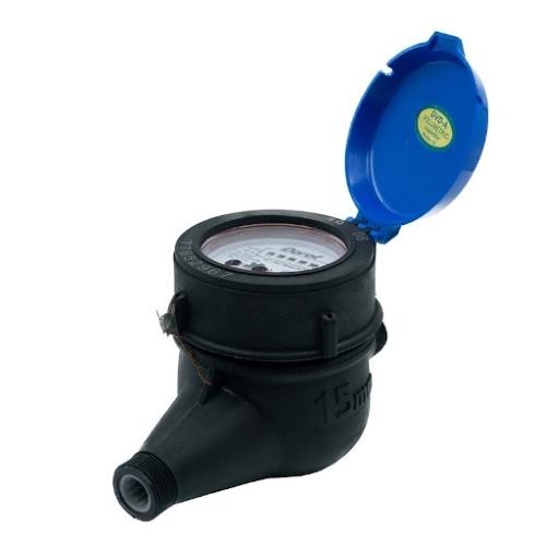 MEDIDOR DE POLIETILENO ROSCADO CHORRO MULTIPLE 1" MODELO DMP DOROT