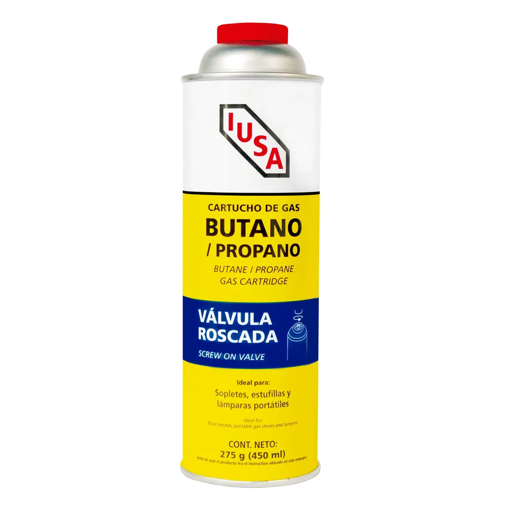 CARTUCHO GAS BUTANO DE 275 g IUSA