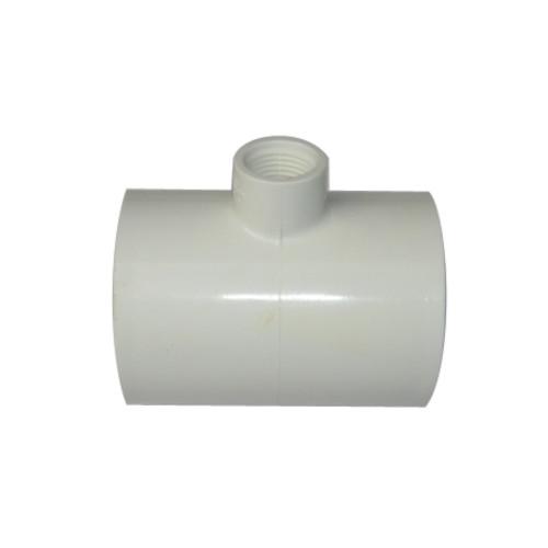 TEE REDUCCION ROSCA CENTRO DE 2" X 1/2" PVC CEDULA 40