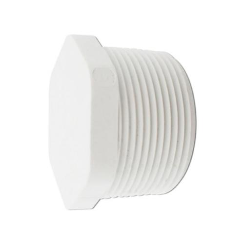 TAPON MACHO PVC ROSCA EXTERIOR 11/2 CEDULA 40
