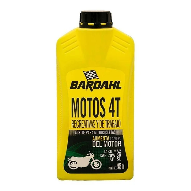 ACEITE P/MOTOS 4T JASO MA2 946ML BARDAHL