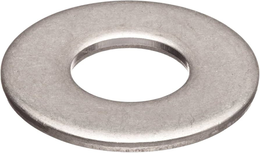 ARANDELA PLANA DE 1/4" ACERO INOXIDABLE