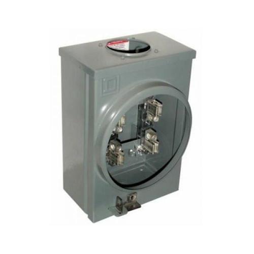 BASE MEDIDOR 100 A  7 TERMINALES 600 V CA  TRIFASICA 4 HILOS COPLE HB150  MS1007J SQUARE D