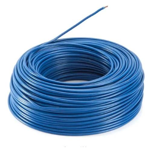 CABLE DE COBRE THW CALIBRE 8 AZUL