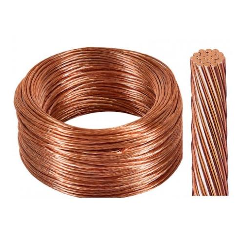 CABLE DESNUDO CALIBRE 8 COBRE METRO