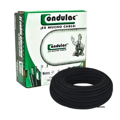 CAJA DE CABLE  THW C-12 NEGRO CONDULAC