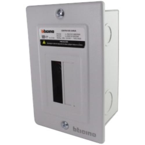 CENTRO DE CARGA DE 2 POLOS / 50 A METAL EMPOTRAR BTPLUG