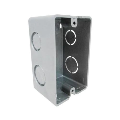 CHALUPA PLASTICA PLATA DE 4" X 2"