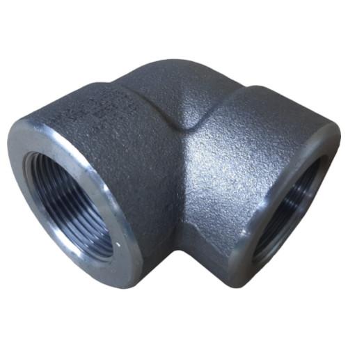 CODO ACERO ROSCABLE 3 X 90° CEDULA 80 3000 LBS