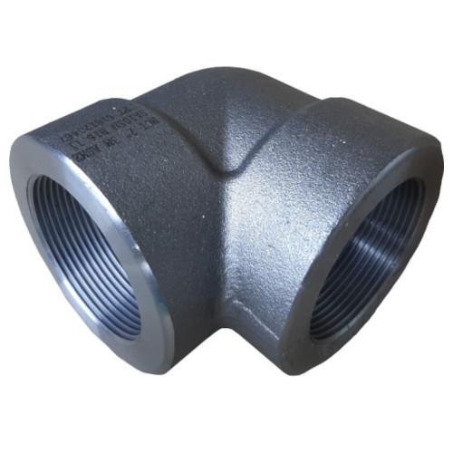 CODO ACERO ROSCABLE 4 X 90 CEDULA 80 3000 LBS