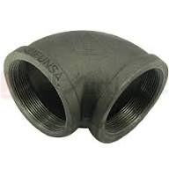 CODO FO.NEGRO ROSCABLE 11/2 X 90°CEDULA 40