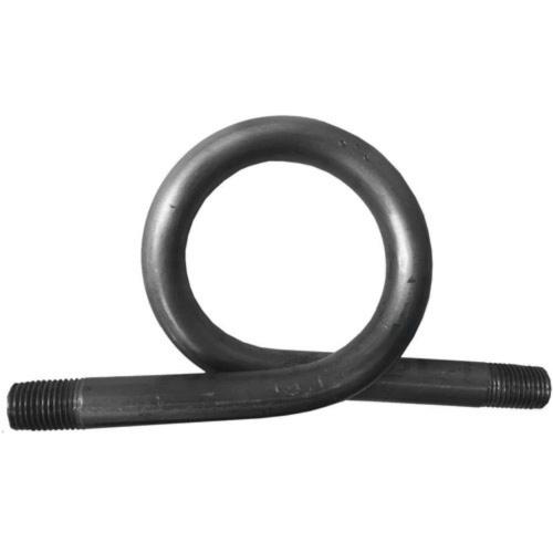 COLA COCHINO DE 1/4" ACERO NEGRO CEDULA 40