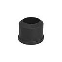 CONECTOR DE HULE 2" X 1 1/2" PARA FREGADERO # 3