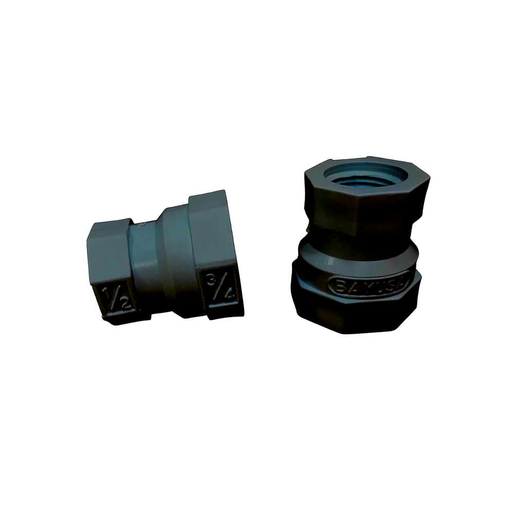 COPLE CRI CON REDUCCION 3/4" X 1/2"  3570N BAYUSA