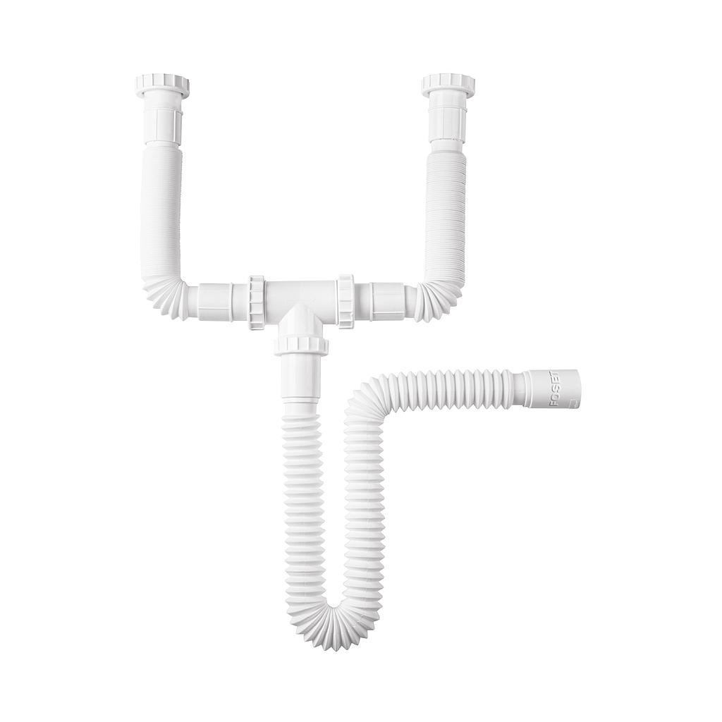 CESPOL FLEXIBLE DOBLE SIN CONTRACANASTAS 11/2