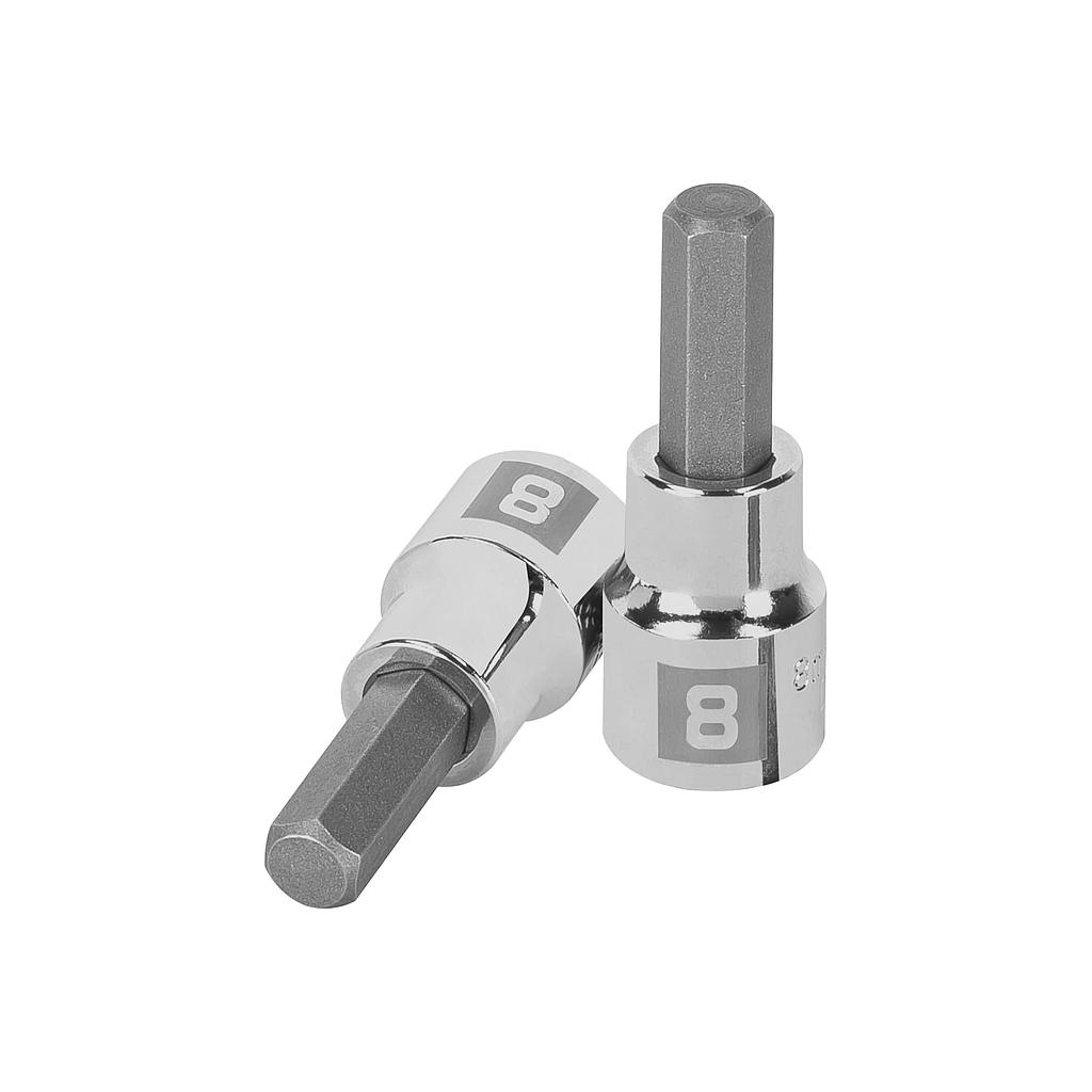 DADO 8MM PUNTA HEXAGONAL TRUPER