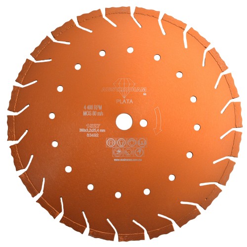 DISCO P/CONCR 350X3.2X25.4 M1527 AUSTROMEX