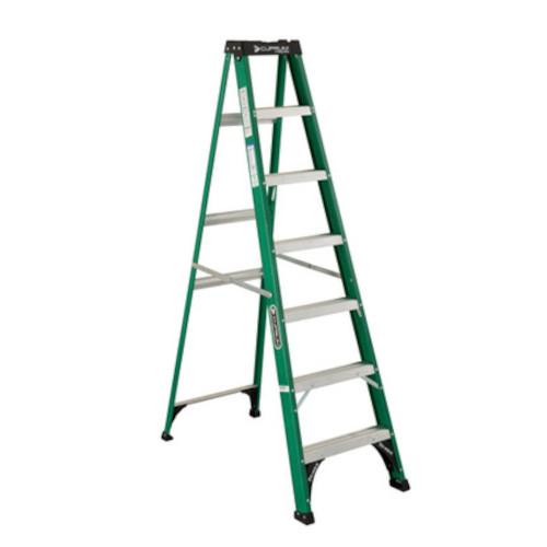 ESCALERA TIJERA 7 PELDAÑOS FIBRA DE VIDRIO 3017-08