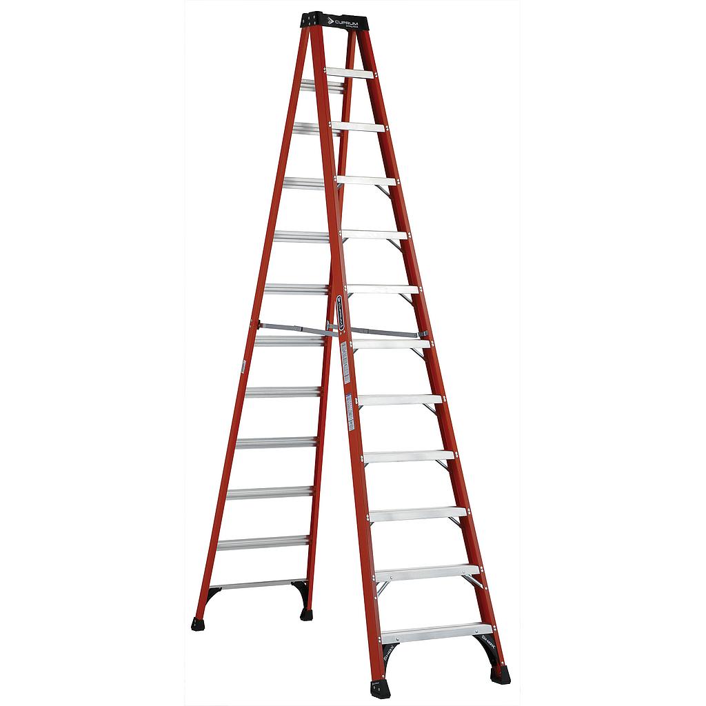ESCALERATIJERA DE 11 PELDAÑOS DE FIBRA DE VIDRIO CUPRUM C3017-12