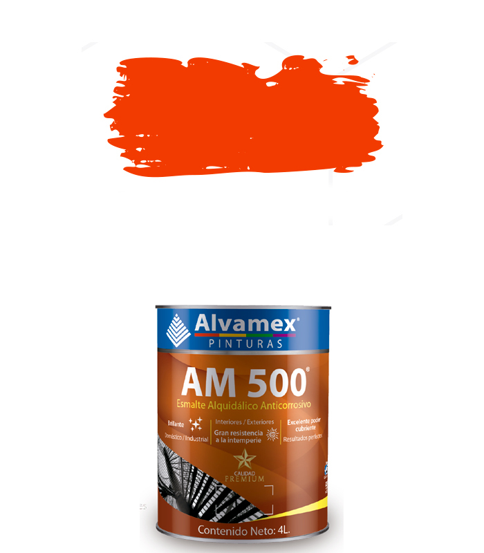 ESMALTE 1 L NARANJA AM500
