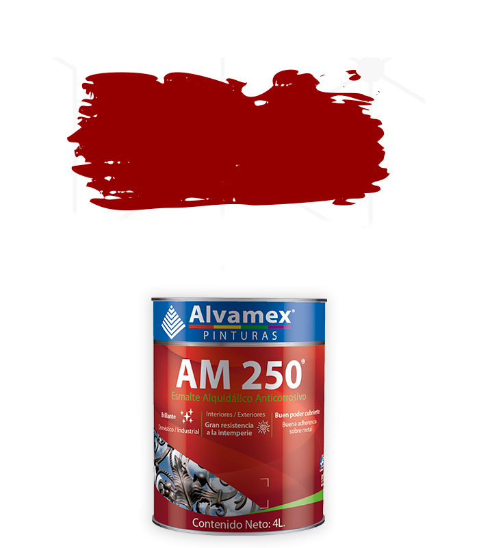 ESMALTE 1/2 L ROJO AM250