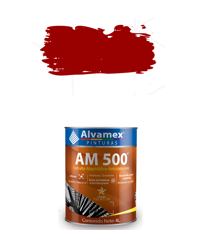 ESMALTE 1/4 L ROJO AM500