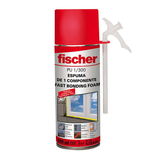 ESPUMA DE POLIURETANO 300 ML FISCHER