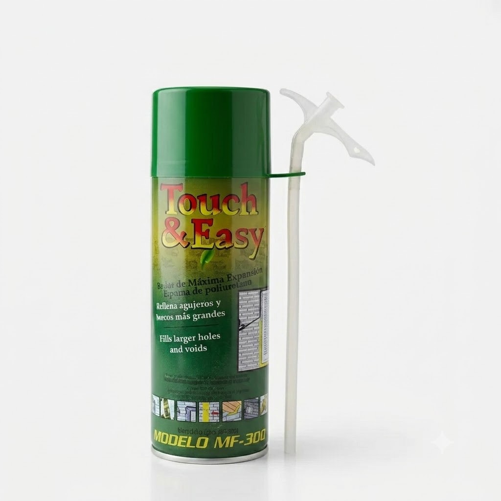 ESPUMA POLIURETANO 300 ml TOUCH&amp;EASY