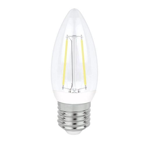 FOCO LED VELA FILAMENTOS E27 4W CALIDO AKSI