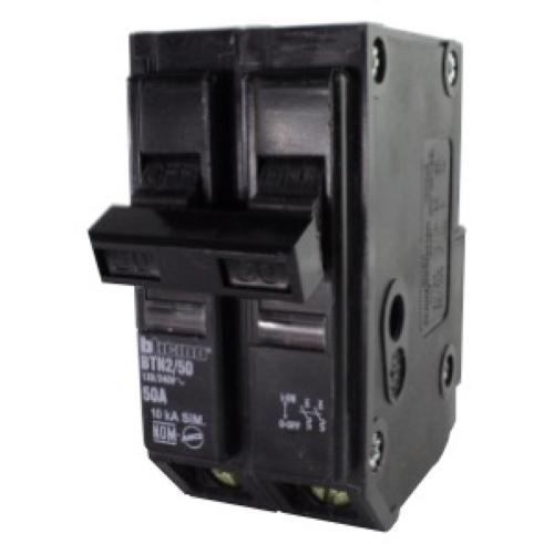 INTERRUPTOR BTN2/60 NEGRO BTPLU