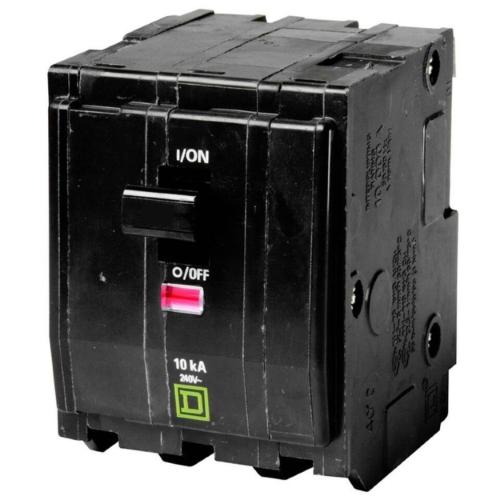 INTERRUPTOR TERMOMAGNETICO MINI SQUARE 3 POLOS  30 A  10 kA  120/240 V  QO330 SQUARE D