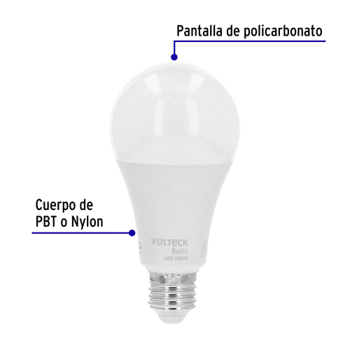 LAMPARA DE LED 16W VOLTEC BASIC