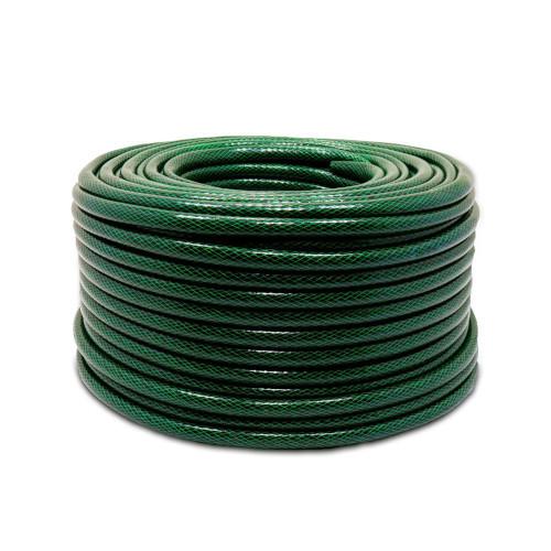 MANGUERA PARA JARDIN DE 3/4" VERDE REFORZADA