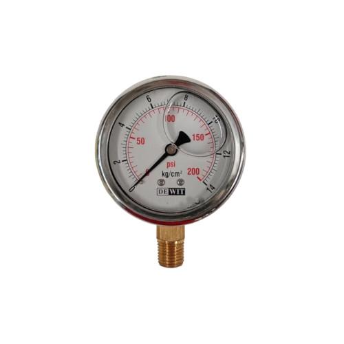 MANOMETRO CON GLICERINA 2.514 kg 200 lb KARLEN (14MANOME014CW)