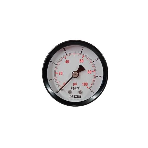 MANOMETRO SECO 0-7 KGS DEWIT