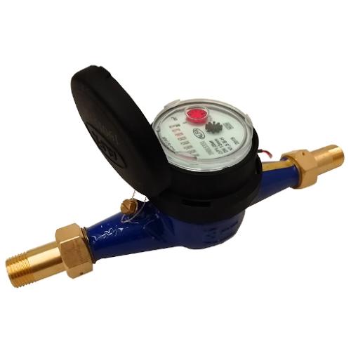 MEDIDOR DE BRONCE ROSCADO PARA AGUA 1/2" MODELO AV3-STAR ALFA cotizar
