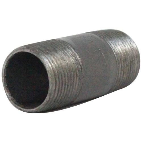 NIPLE ACERO ROSCA CORRIDA EXTERIOR 1 CEDULA 80