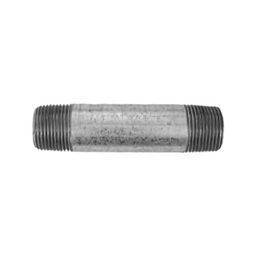 NIPLE DE ACERO ROSCA CORRIDA EXTERIOR DE 1-1/2" CEDULA 40