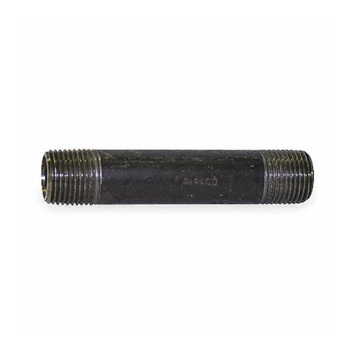 NIPLE ACERO ROSCA CORRIDA EXTERIOR 3/8 CEDULA 80