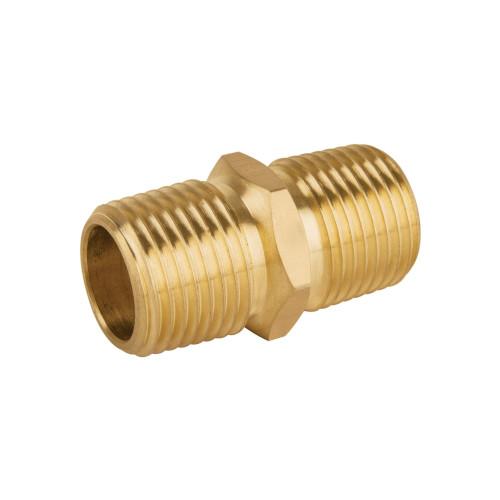NIPLE UNION DE 1/2" ROSCA EXTERIOR BRONCE