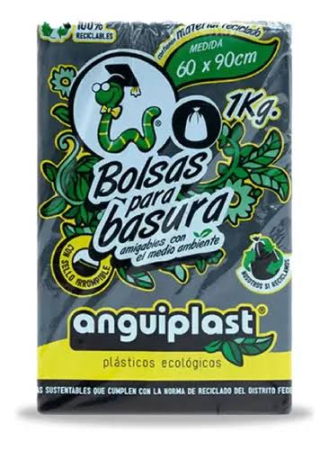 PAQUETE BOLSA NEGRA 60X90 ANGUIPLAST